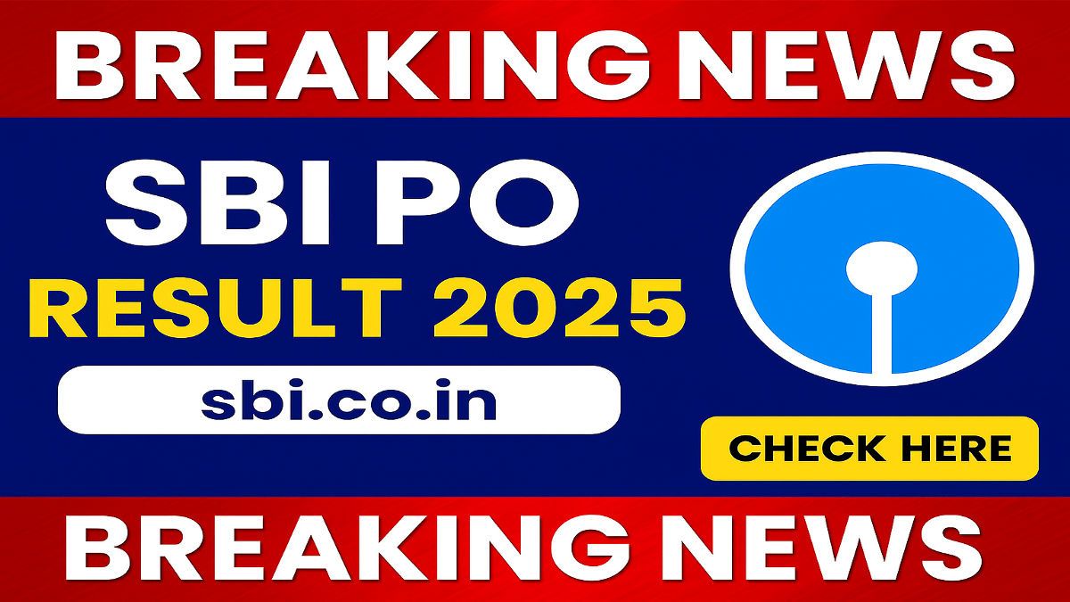 SBI PO Result 2025